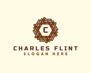 Flooring Pavement Tile logo design