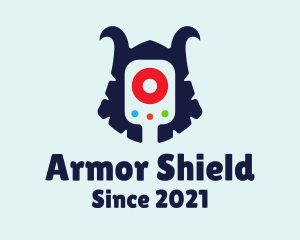 Gaming Helmet Armor  logo design