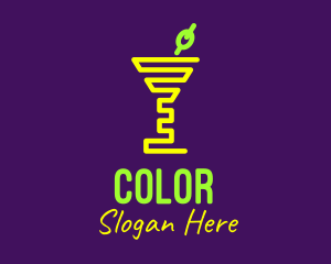 Neon Cocktail Olive Logo