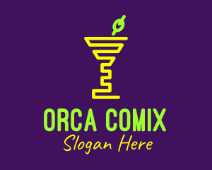 Neon Cocktail Olive Logo