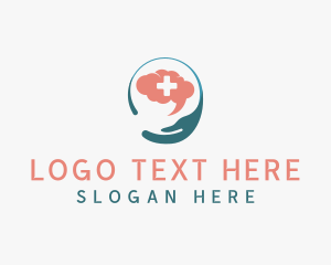 Neurology - Mental Health Brain logo design