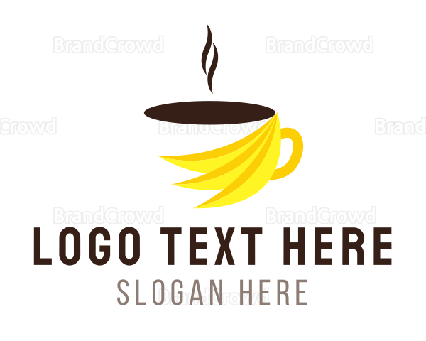 Banana Coffee Cafe Logo