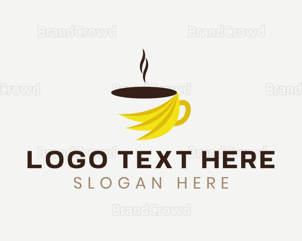 Banana Coffee Cafe Logo