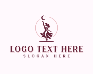 Cosmetics Woman Beauty logo design