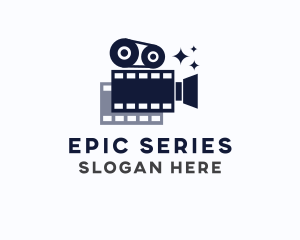 Series - Movie Film Camera logo design