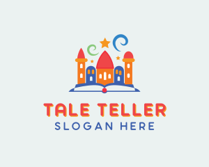 Storytelling - Castle Book Daycare logo design