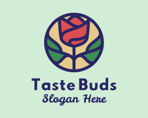 Rose Bud Garden  logo design