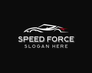 Fast Automobile Supercar logo design