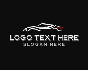 Fast Automobile Supercar Logo