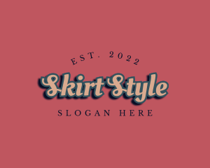 Funky Boutique Style logo design