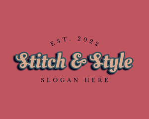 Funky Boutique Style logo design