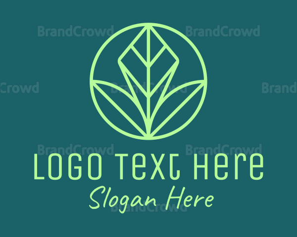 Green Leaf Landscape Logo