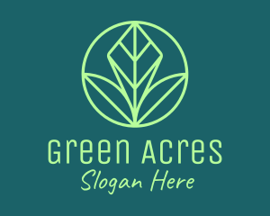 Landscaping - Green Leaf Landscape logo design