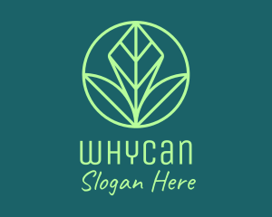 Ecosystem - Green Leaf Landscape logo design