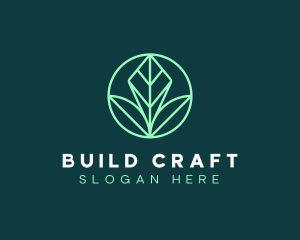 Green Leaf Landscape logo design