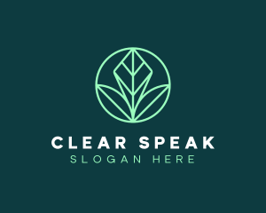 Green Leaf Landscape logo design