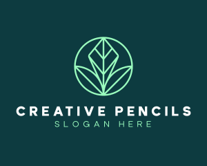 Green Leaf Landscape logo design