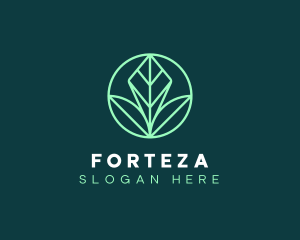 Green Leaf Landscape logo design