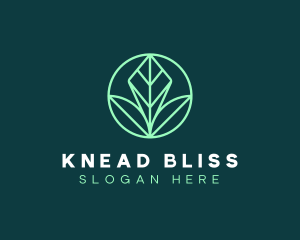 Green Leaf Landscape logo design