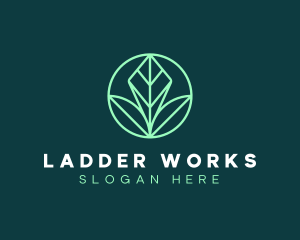 Green Leaf Landscape logo design