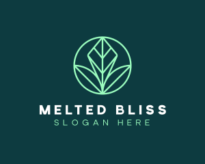 Green Leaf Landscape logo design