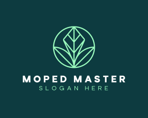 Green Leaf Landscape logo design