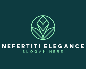 Green Leaf Landscape logo design