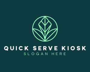 Green Leaf Landscape logo design