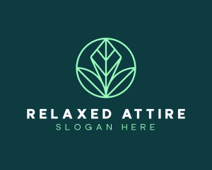 Green Leaf Landscape logo design