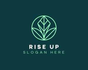 Green Leaf Landscape logo design