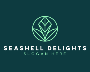 Green Leaf Landscape logo design