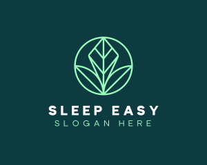 Green Leaf Landscape logo design