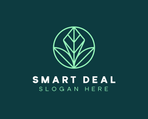 Green Leaf Landscape logo design