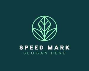 Green Leaf Landscape logo design