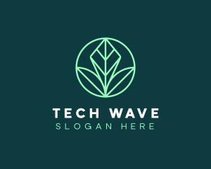 Green Leaf Landscape logo design