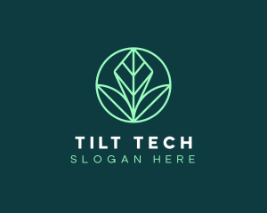 Green Leaf Landscape logo design