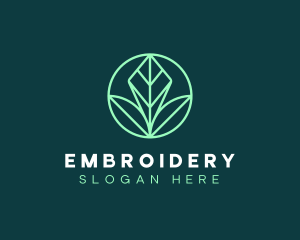 Green Leaf Landscape logo design