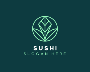 Green Leaf Landscape logo design