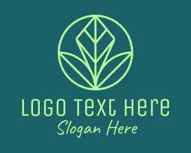 Leaf - Green Leaf Landscape logo design