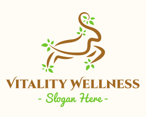Wellness - Wellness Ram Tree logo design