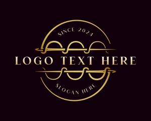 Thread - Tailor Thread Needle logo design