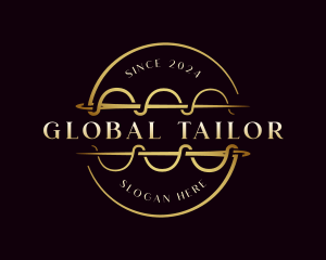 Tailor Thread Needle logo design