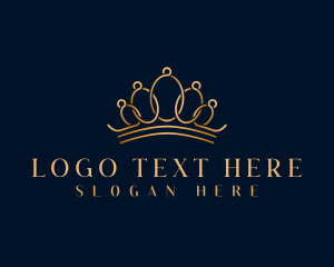 Jewel - Premium Crown Jewelry logo design