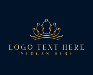 Fashion - Premium Crown Jewelry logo design