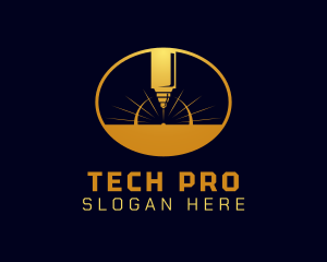 Tool - Laser Cutting Tool logo design