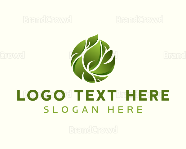 Leaf Eco Garden Logo