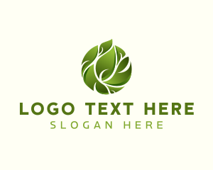 Leaf - Leaf Eco Garden logo design