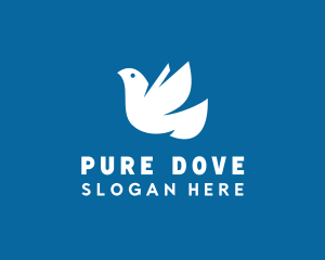 Dove Bird Freedom logo design