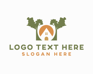 Provincial - Tree House Cabin logo design