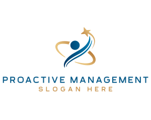 Management - Career Leadership Management logo design